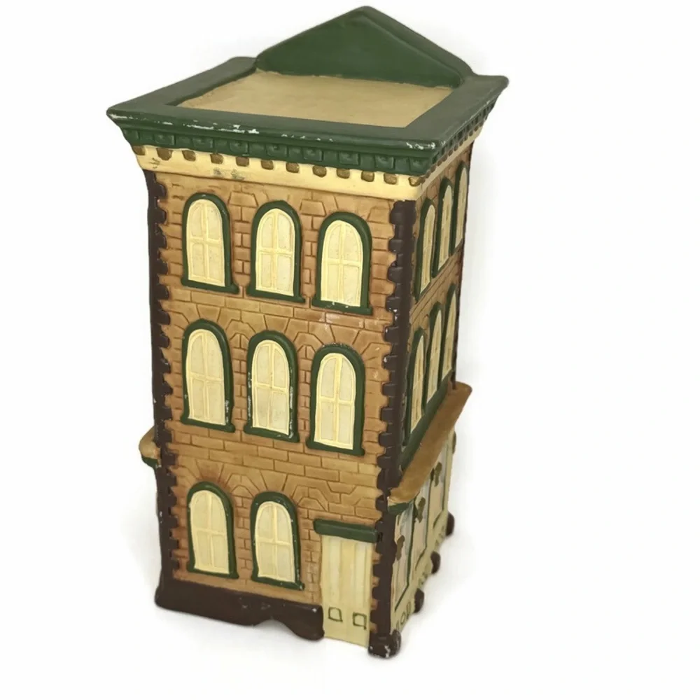 FTD Christmas Ceramic Village Clothier Building